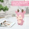 Deer Piggy Bank, Cute Elk Piggy Banks Unbreakable Plastic Money