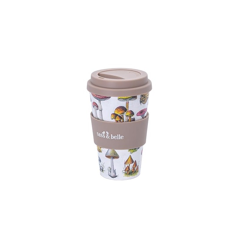Sass & Belle Vintage Mushroom Travel Coffee Cup