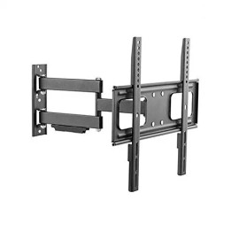 Mount Plus Outdoor Anti-Theft Full Motion Weatherproof TV Wall Mount for Most 32 - 60 HDTV