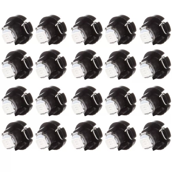 Revi_Proauto 20X GREEN 8MM BASE LED BULBS T3 NEO WEDGE