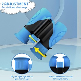 Binoculars for Children, 8 x 21 Binoculars Small Waterproof Binoculars Small for Adults and Children, HD Trailer Includes Bag, Bird Watching, Hiking, Sightseeing, Wildlife and Sports