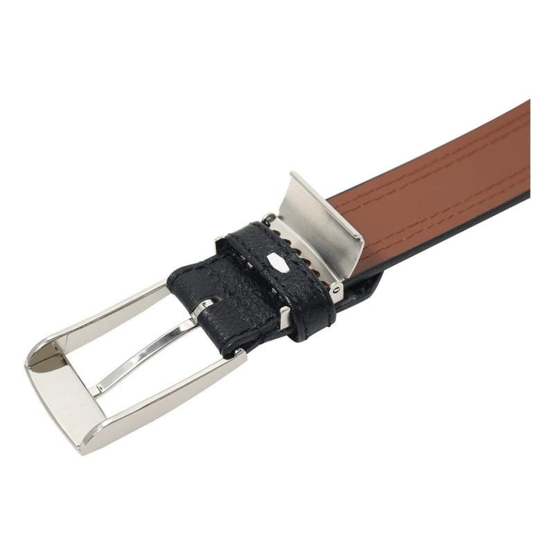 Ducks DB26180 Men's Genuine Leather Belt, Pin Type, Made in