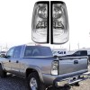 Mayello White Clear Tail Lights Brake Lamps For 2003-2006 Chevy