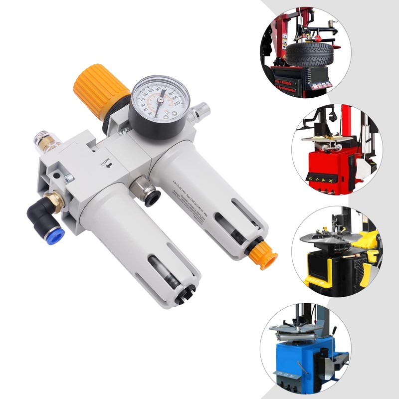 CNCEST Tire Changer Air Pressor Oil Water Regulator Separator,Tire Changer