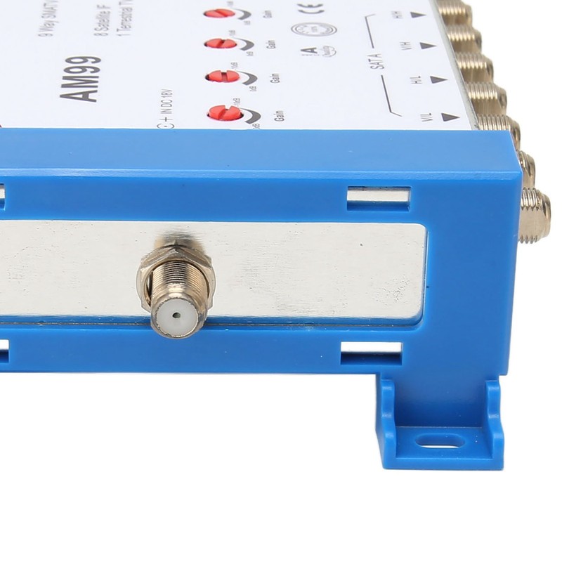 9 Way SMATV Amplifier Professional Plug and Play Satellite TV