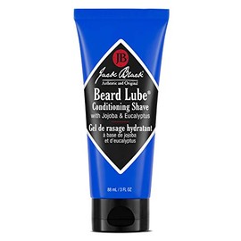 Jack Black - Beard Lube Conditioning Shave, 3, 6, and 16 fl oz – Pre-shave Oil, Shave Cream, Skin Conditioner, Lightweight Formula, Softens Hair, Jojoba and Eucalyptus, Transparent Formula