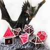 HAOMEJA Color Changing dice Metal Dragons dice DND dice Set