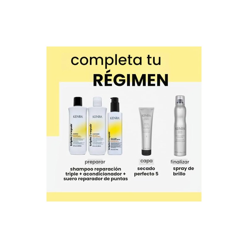 Kenra Professional Triple Repair Shampoo | Targets & Repairs Weak