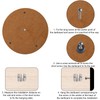Dartboard Mounting Bracket Set, Dartboard Hanging Kit for Wall Dartboard