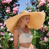 Oversized Beach Straw Hats for Women Floppy, Extra Large Sun