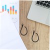 SHINEOFI 2pcs Slip Ear Hooks for Earbuds Stylish Protective Earbud