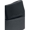 Urban Classics Canvas Belt, Charcoal/Black, One Size