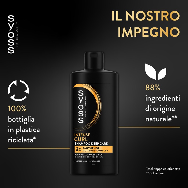 Syoss Shampoo 440ml Curls IT