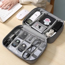 정리용백 패션잡화 파우치 전자기기 Organizing White Fashion Accessories Pouch Electronic Devices