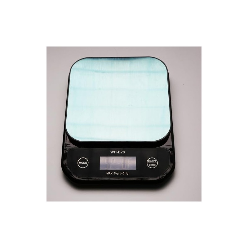 TMAX Waterproof Kitchen Scale, 0.1g/0.003oz High Precision, 5kg/11lb, USB Rechargeable.
