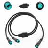 1T2 Y-Splitter Extension Wire with Julet Type 5pin Connector for