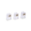 Seefeful 100 Pack RJ11/RJ12 6P6C Phone Modular Telephone Cord Connector