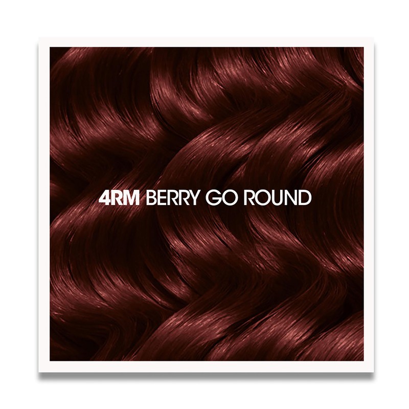 All About Curls 4RM Berry-Go-Round Permanent Hair Color (Prep +