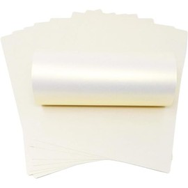 Syntego Ice Gold A4 120gsm Double Sided Pearlescent Paper Suitable for Inkjet and Laser Printers (50)
