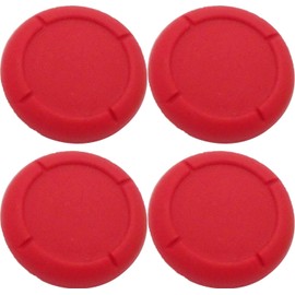 Audiophile Switch Joy-Con Analog Joystick for OLED Models Cap Cover Set of 4 Red