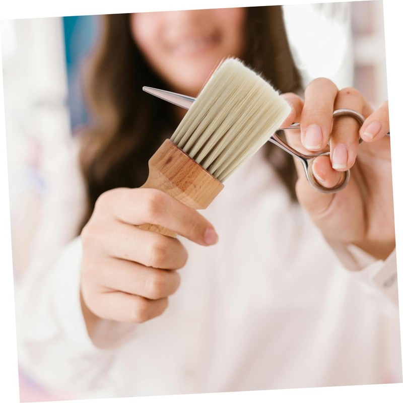 Vaguelly Wooden Hair Brush Barber Hairdressing Tool Professional Hair Cutting