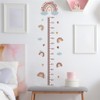 Condessacity Height Meter Wall Sticker, Rainbow Cloud, Love, Height Sticker,