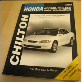 Honda Accord/Prelude 1996-00 (Chilton Total Car Care Automotive Repair Manuals) New Edition by Chilton, The Nichols/Chilton published by Haynes Manuals (2000)
