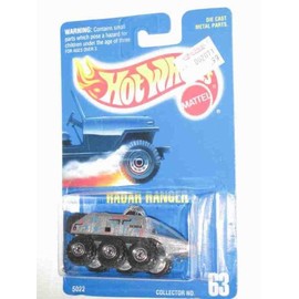 #063 Radar Ranger Silver Construction Tires Collectible Collector Car Mattel Hot Wheels