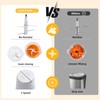 COOKZHOM Food Processor,Electric Food Chopper with 500W Stainless Steel Motor