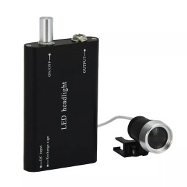AZDENT USA STOCK Dental Medical LED Head Light /LED Headlight Headband Binocular Loupes - Headlight