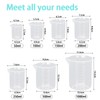 28-Piece Measuring Jugs and Cups Set with Beakers, Cylinders, Spoons,