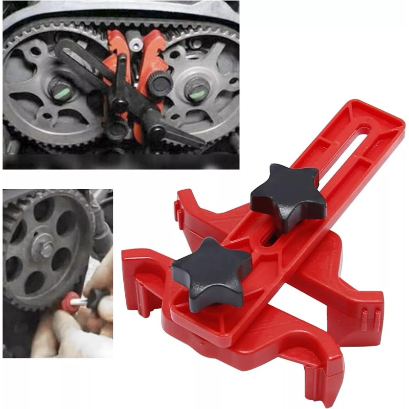 GEARTRONICS Auto Dual Cam Clamp Camshaft Engine Timing Locking Tool