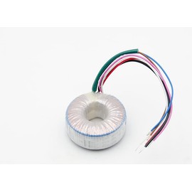 Sedlbauer 826016 Polytronik Basic Toroidal Transformer 50 VA - Input 230 V - Output 2 x 22 V, 44 V - 2 x 1.14 A