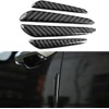 KIMISS 4Pcs Protector de Borde de Puerta de Fibra de