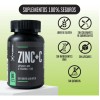 Zinc Vitamina C 60 Cpsulas Sin Sabor l Dura 60