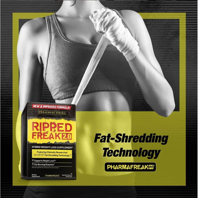 PHARMAFREAK PharmaFreak RIPPED FREAK 2.0 (60 Veggie Caps + 28