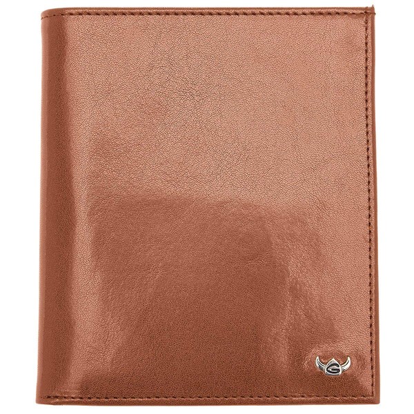 GOLDEN HEAD Trifold Wallet Cognac