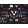 XIOM 10451 Table Tennis Rubber Soft Back Vega Asian Red