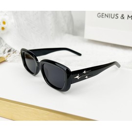 Gafas de Sol Ovaladas Vintage para Mujer y Hombre Gafas de sol Pequeñas de Estilo Ojo de Gato Ovaladas Retro Modernas de Los Años 90 Protección UV400 para Conducir y Deportes al Aire Libre
