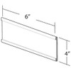 Azar Displays 199613 6-Inch Width by 4-Inch Height Adhesive Back