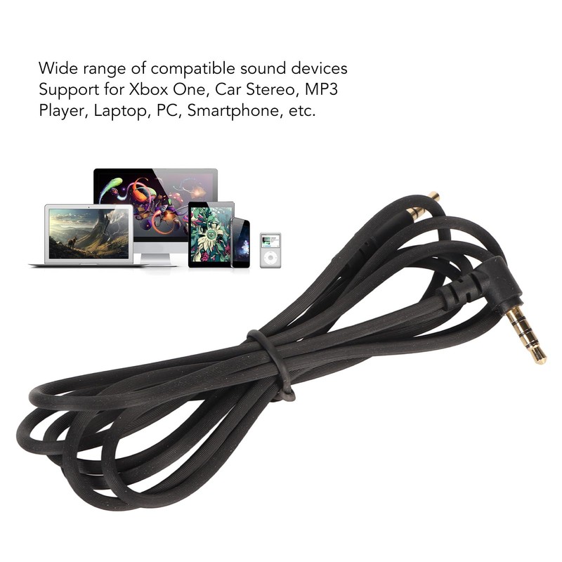Replacement Sound Cable for Razer BlackShark V2 Pro, for Barracuda