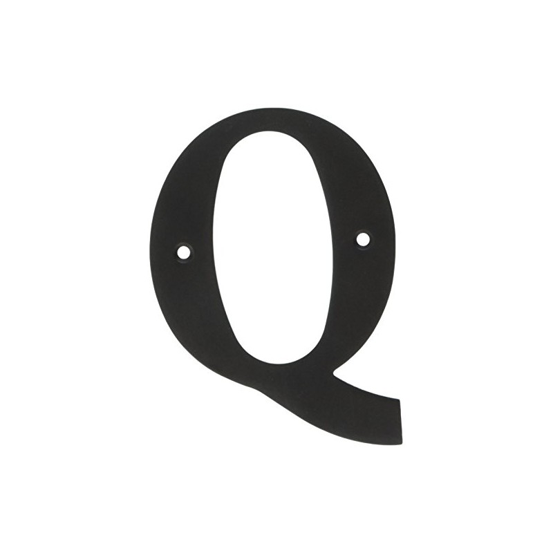 Deltana RL4Q-10B 4-Inch Residential Letter Q House Board