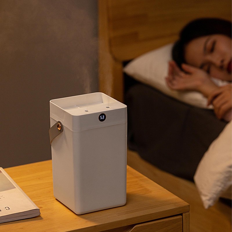 White Air Humidifier Office Desktop Humidifier 3L Portable Humidifier With
