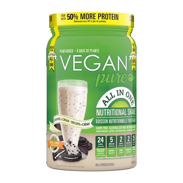Vegan Pure All in One Nutritional Shake Cookies & Cream 405g