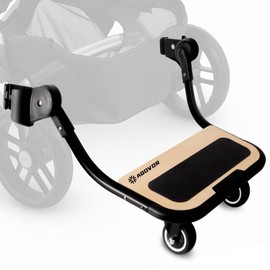 Stroller Board for uppababy Piggyback Vista V2 and V3 (Models 2015-2019) Strollers, Ride Along Board for uppababy Weight Capacity 80 Lbs, Standing Non-Skid Surface, Quick-Clip Links