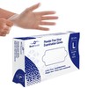MediHands Vinyl Clear Gloves Large Disposable Surgical Gloves, Box of