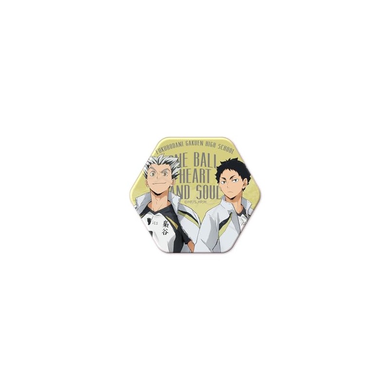 SYNC INNOVATION SYNC-HK7HEX-YO Haikyuu!! YO Series 7 Hexagonal Can Badge