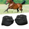 Horse Hind Leg Boots Breathable Impact Resistant Adjustable Prevent Slip