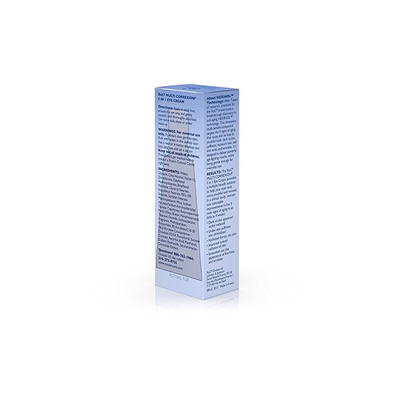 RoC Multi Correxion 5-in-1 Eye Cream, 0.5 Fluid Ounce