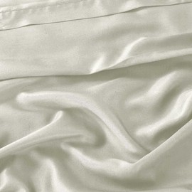 Set of 2 Luxton 100% Organic Bamboo King Size Pillowcases Beige Color Luxury Silky Bamboo Lyocell Plain Beige Linen Pillowcase 2pcs Pair (King Size 50x90cm, Beige Linen)